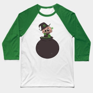 Witch's Caldron Baseball T-Shirt